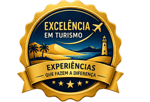 Selo excelência em turismo e experiências que fazem a diferença — AracajuTour