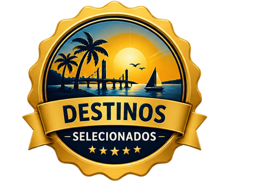 Selo destinos selecionados em Sergipe — AracajuTour
